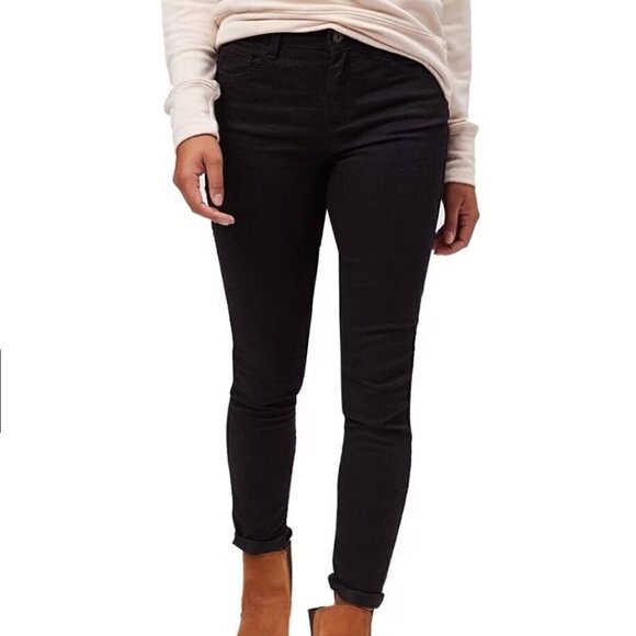 NWT Prana Women's Oday Skinny Jeans in Black Out - Size 4 - Picture 13 of 13